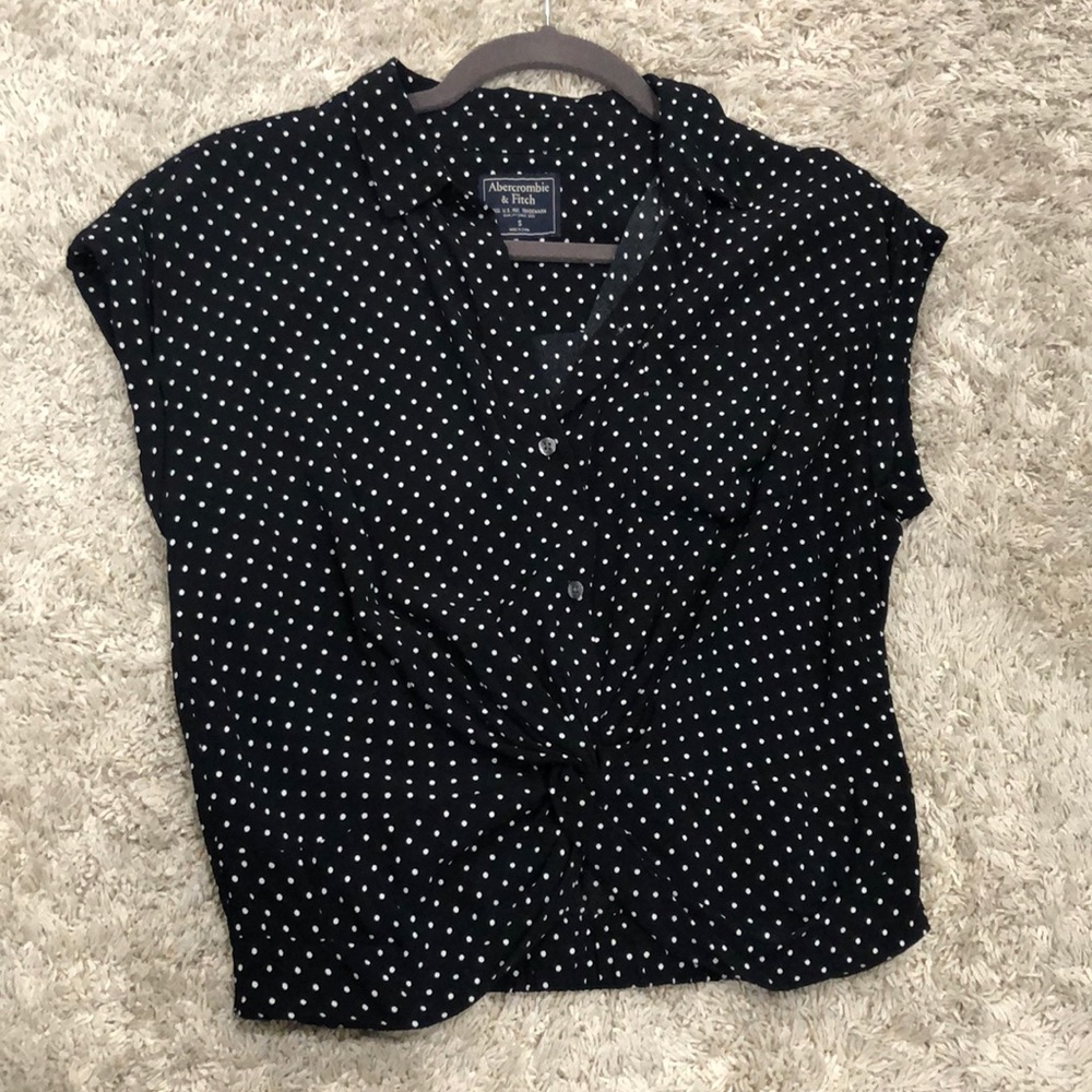 Abercrombie short sleeve blouse